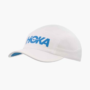 GORRA PARA CORRER HOKA BLANCA